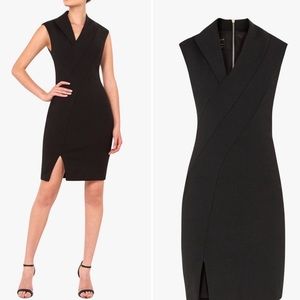 Ted Baker Geodese Faux Wrap Pencil Dress